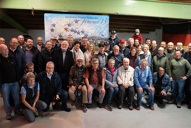 Gruppenbild beim Bermuda-Treffen in Reiselfingen